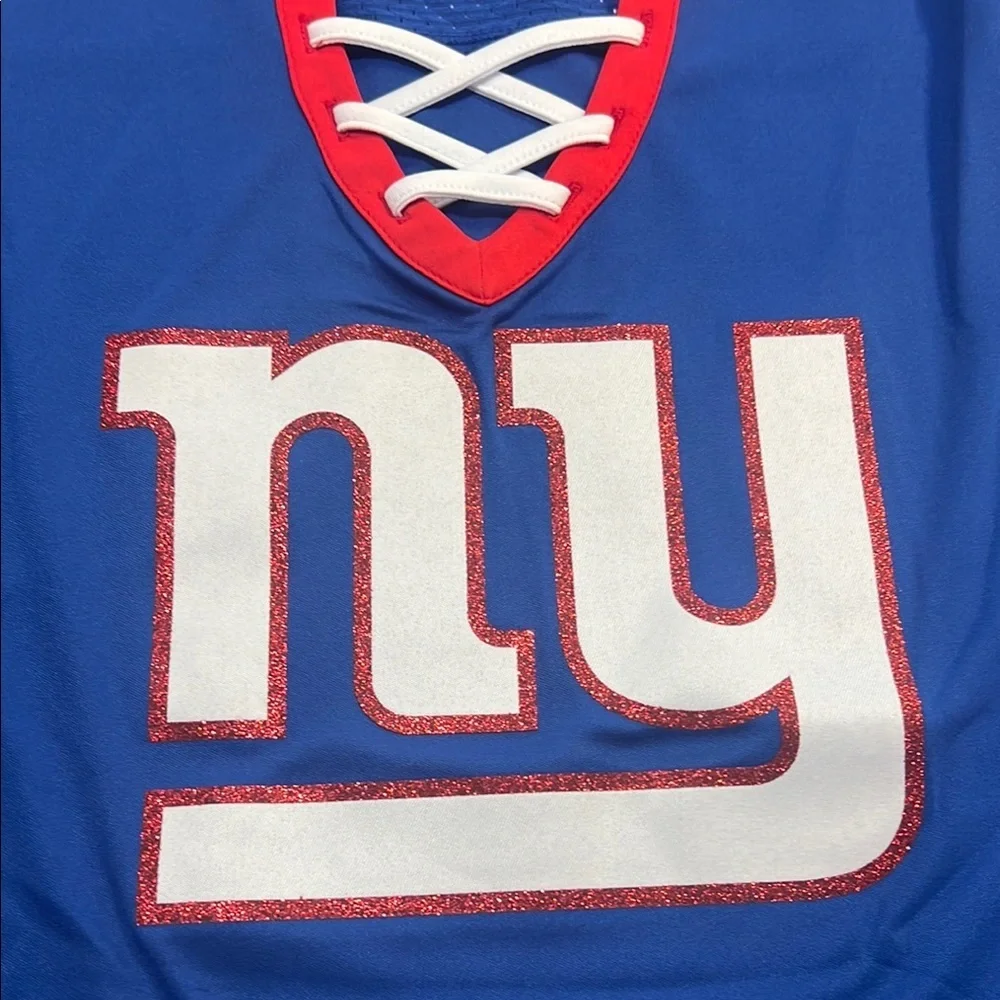 Blue Fanatics Sports Jersey with Red and White Accents - Picture 3 of 5